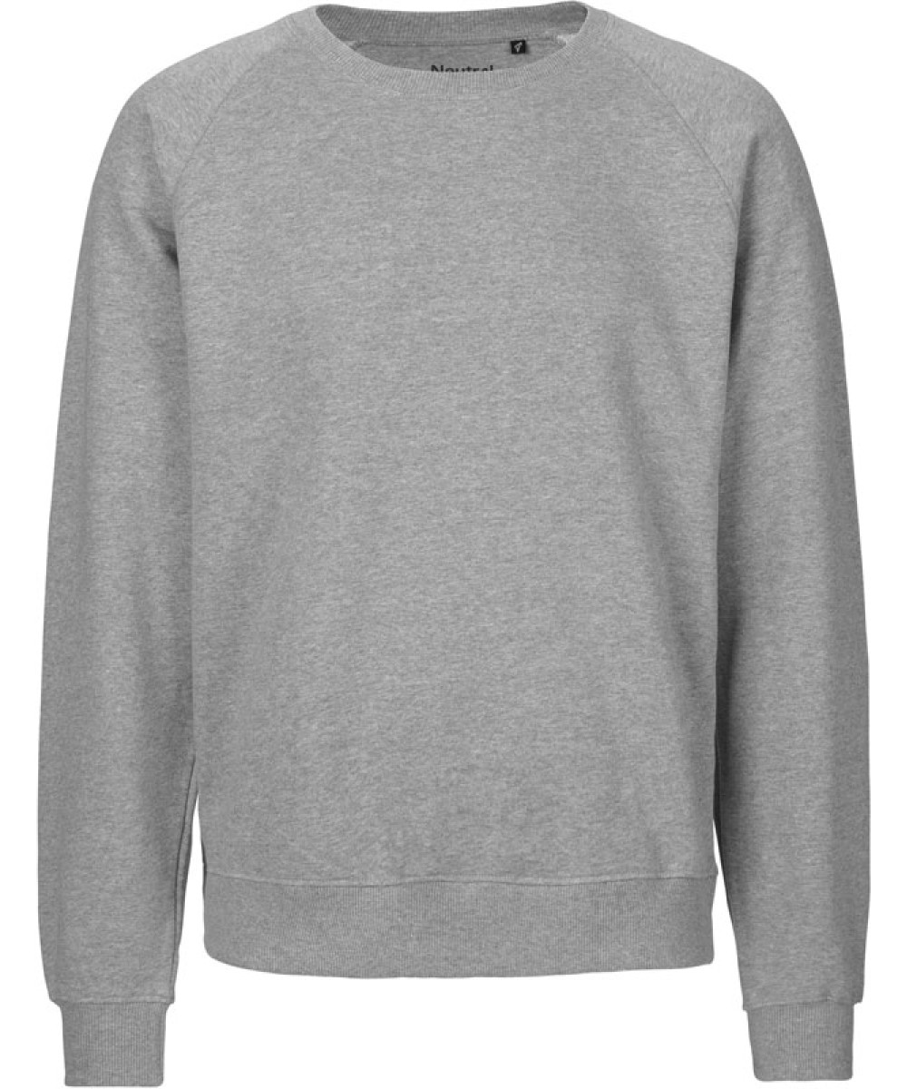 Neutral | O63001 Unisex Organic Raglan Sweater