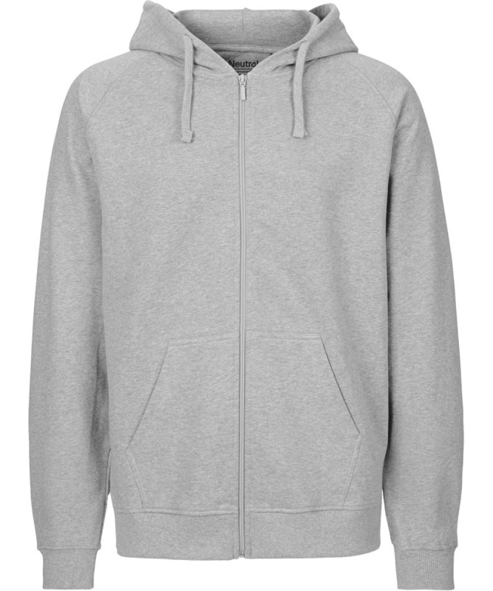 Neutral | O63301 Men's Organic Hooded Sweat Jacket