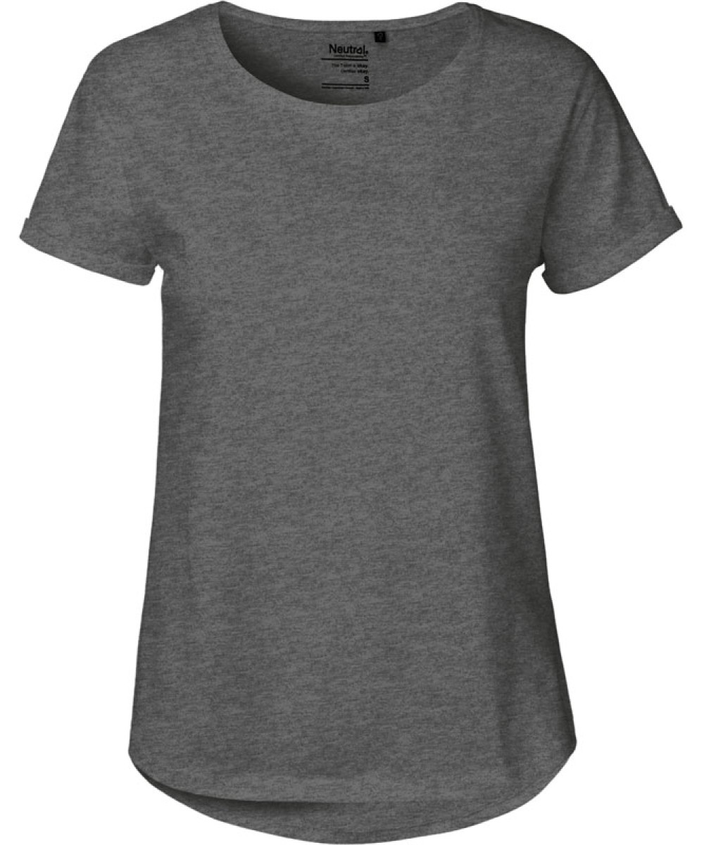 Neutral | O80012 Ladies' Organic Roll Sleeve T-Shirt