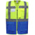 Hi vis yellow/royal blue