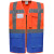 Hi vis orange/royal blue