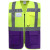 Hi vis yellow/purple