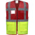 Red/hi vis yellow
