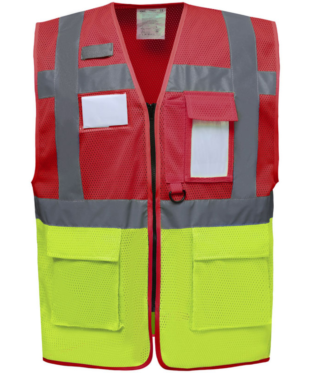 Yoko | HVW820 Hi-Vis Mesh Safety Vest