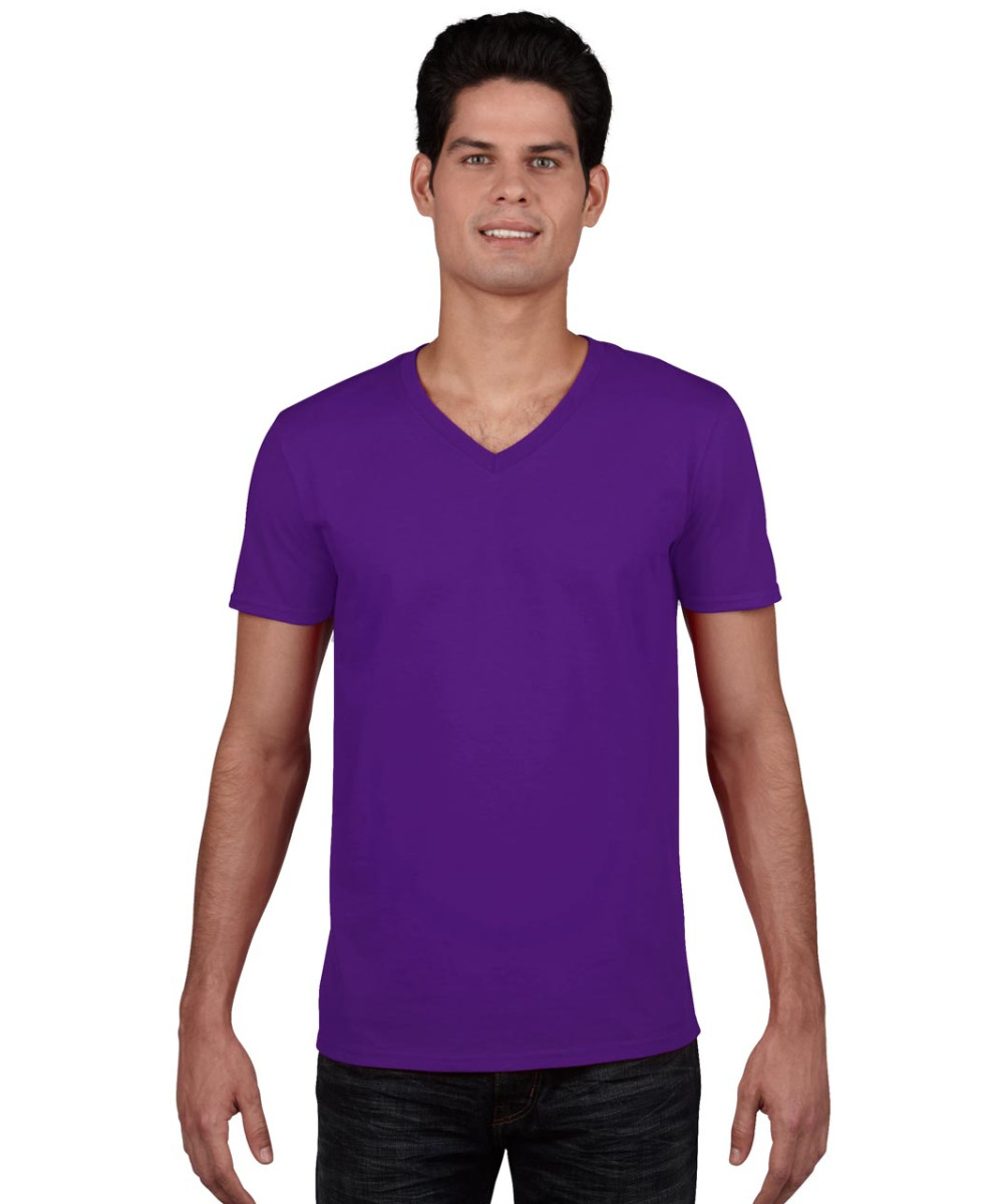 Gildan | GI64V00 Sofstyle Felnőtt V-nyakú Póló