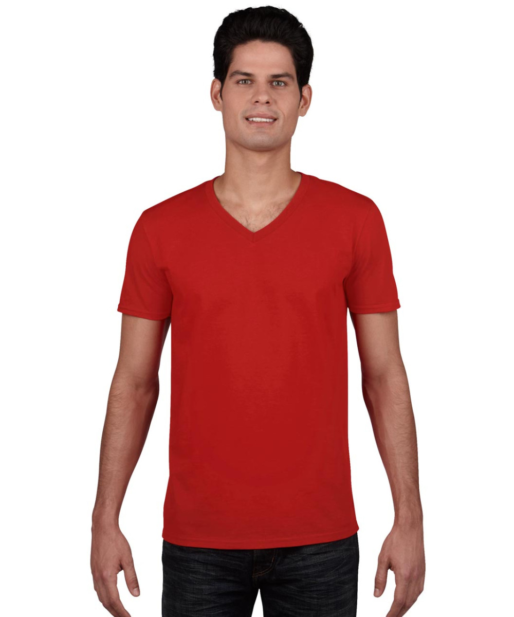 Gildan | GI64V00 Sofstyle Felnőtt V-nyakú Póló
