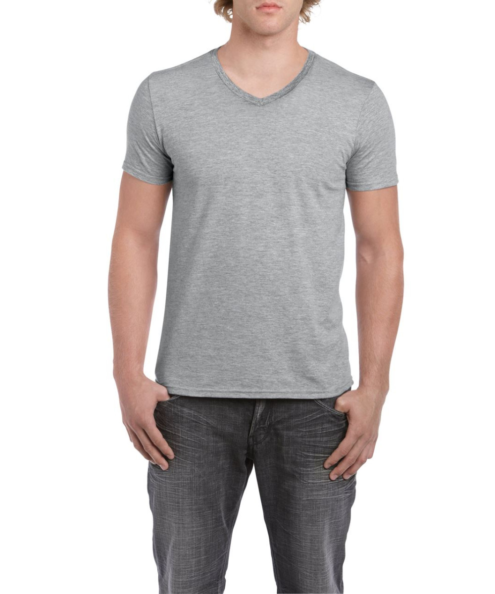 Gildan | GI64V00 Sofstyle Felnőtt V-nyakú Póló