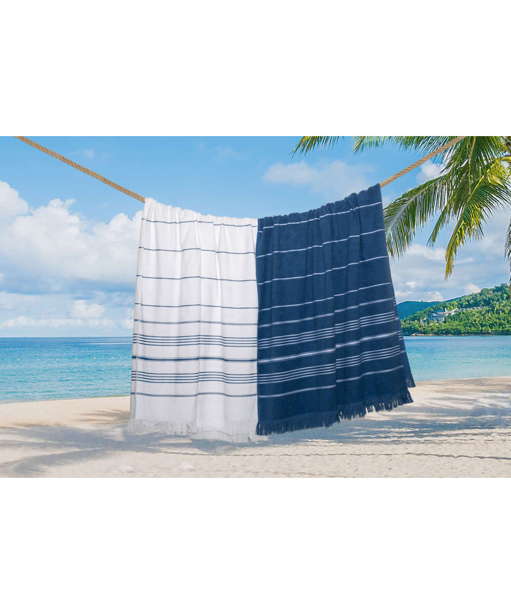 Olima | Striped Beach&Spa Peshtemal Towel