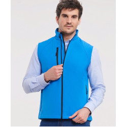Russell | 141M Férfi 3 - Rétegű Softshell Mellény azure blue L - Outlet Ajánlat