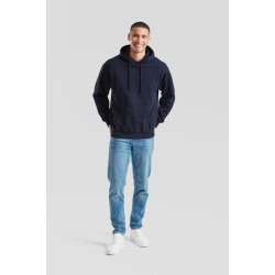 Fruit of the Loom | Classic Hooded kapucnis pulóver deep navy XL – Outlet ajánlat