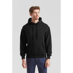 Fruit of the Loom | Classic Hooded kapucnis pulóver black L – Outlet ajánlat