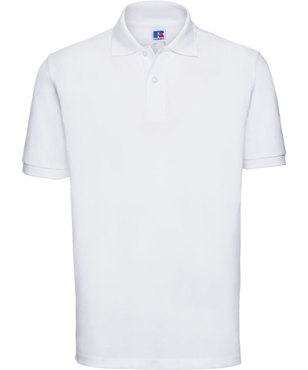 Russell | 569M férfi stretch galléros póló white L – Outlet ajánlat