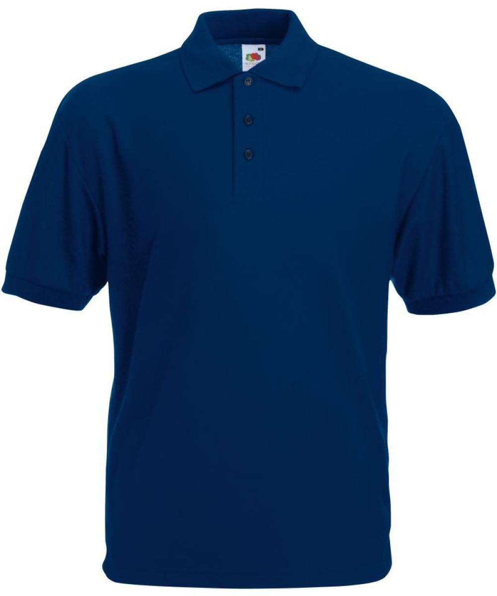 Fruit of the Loom | 65/35 férfi galléros póló navy 4XL – Outlet ajánlat