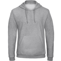 B&C | ID.203 50/50 Kapucnis Pulóver heather grey 3XL - Outlet Ajánlat