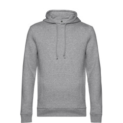 B&C | Inspire Kapucnis Férfi Kapucnis Pulóver heather grey M - Outlet Ajánlat