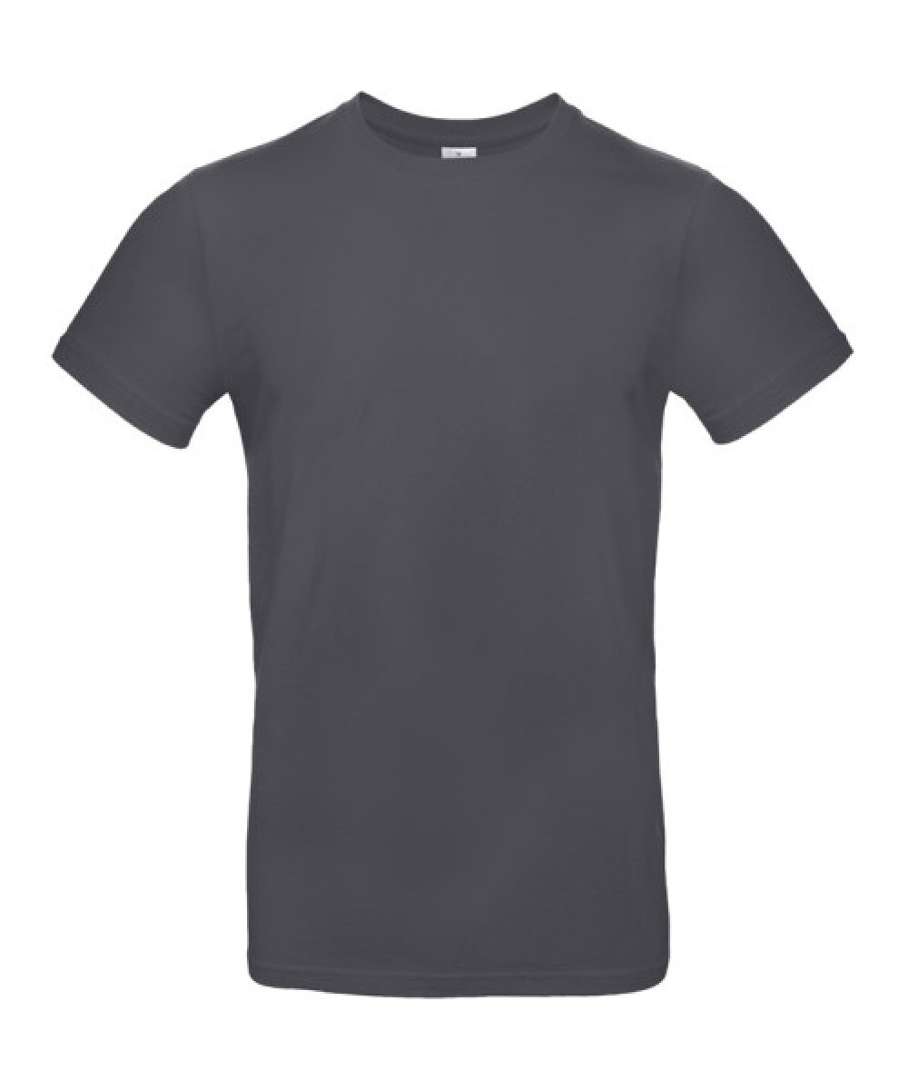 B&C | E190 férfi vastag póló dark grey 3XL – Outlet ajánlat