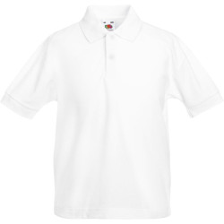 Fruit of the Loom | Kids 65/35 gyerek galléros póló white 164 cm – Outlet ajánlat