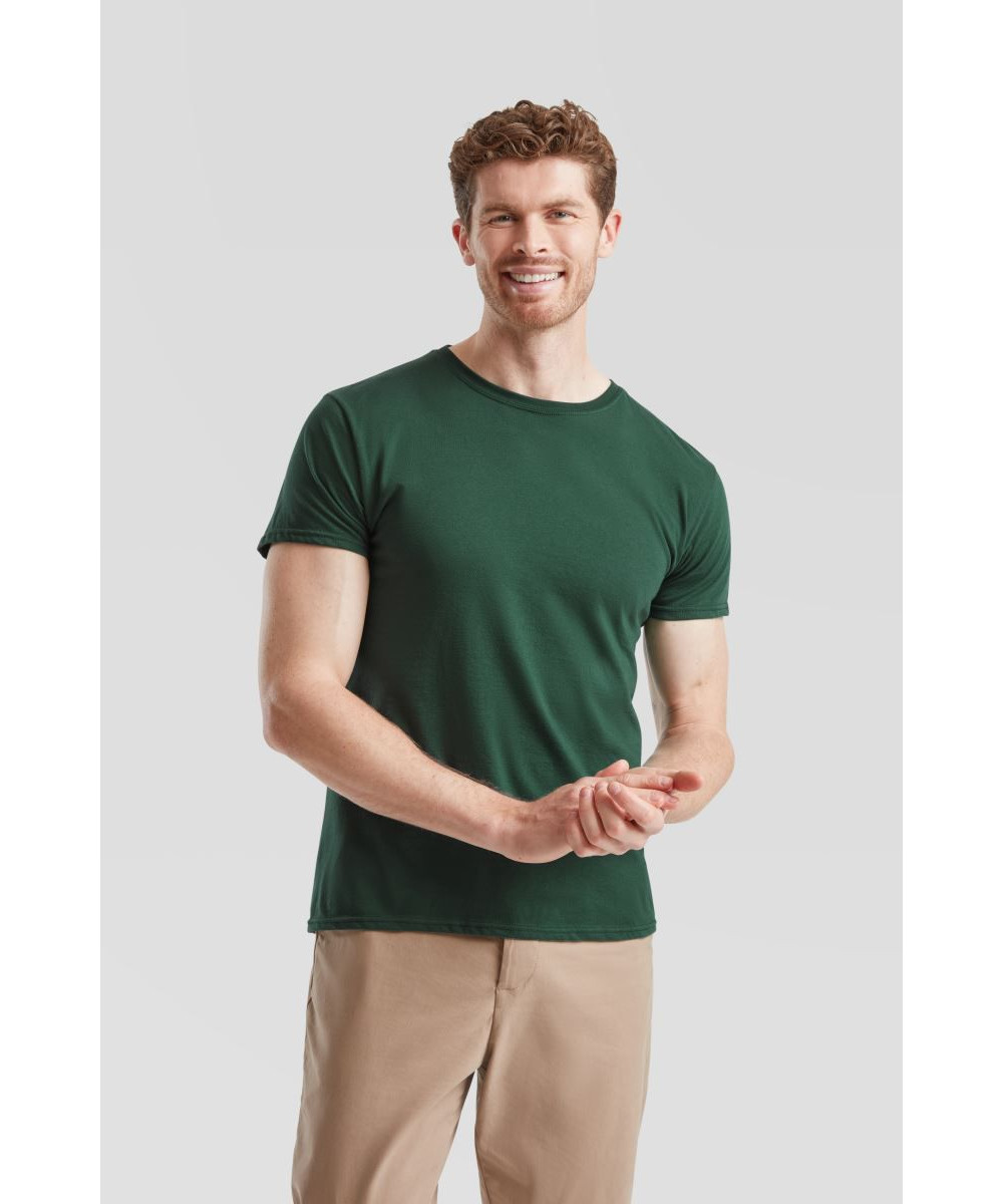 Fruit of the Loom | Iconic 150 férfi póló forest green S – Outlet ajánlat