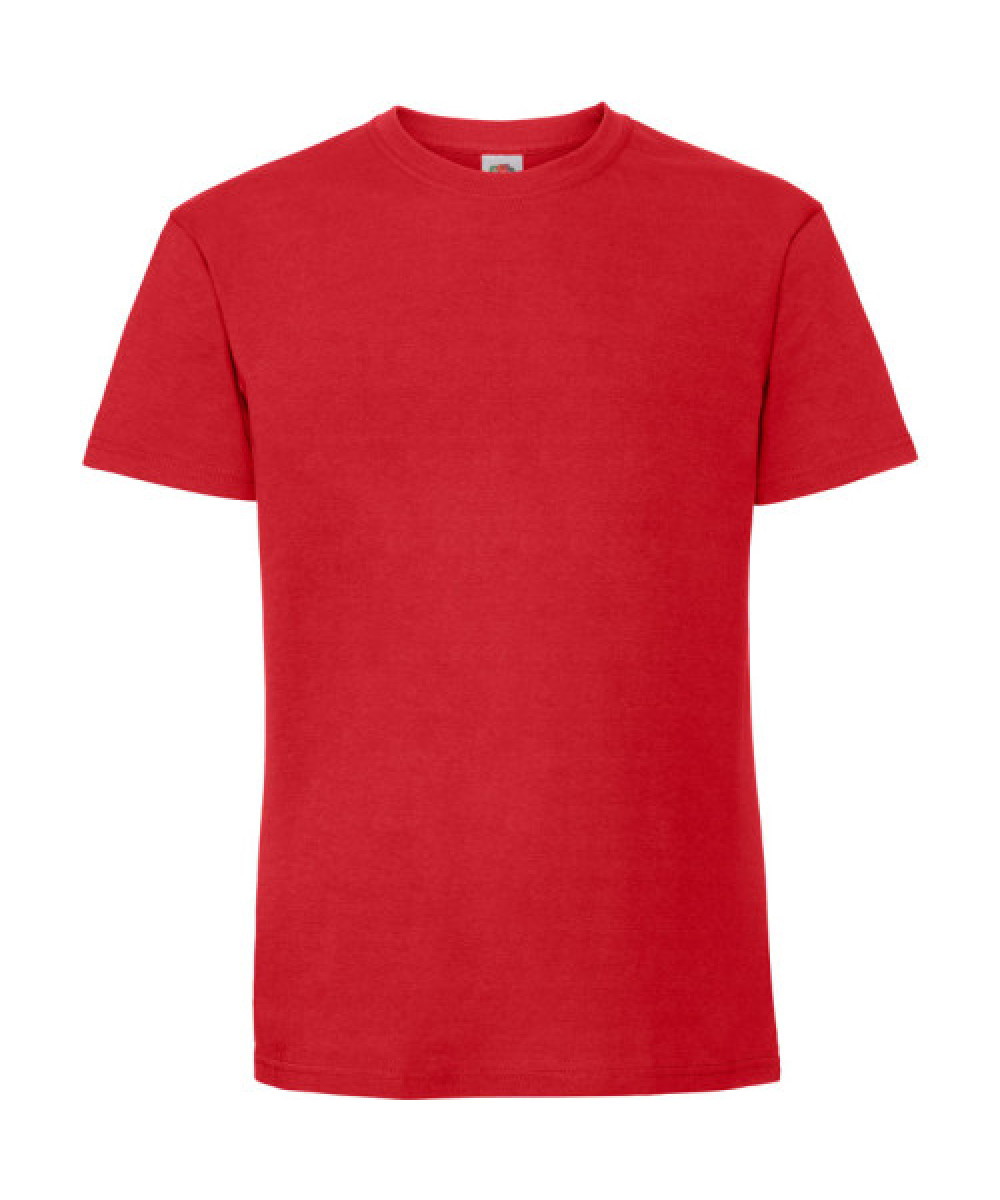 Fruit of the Loom | Iconic 195 T Ringspun Premium férfi póló red M – Outlet ajánlat