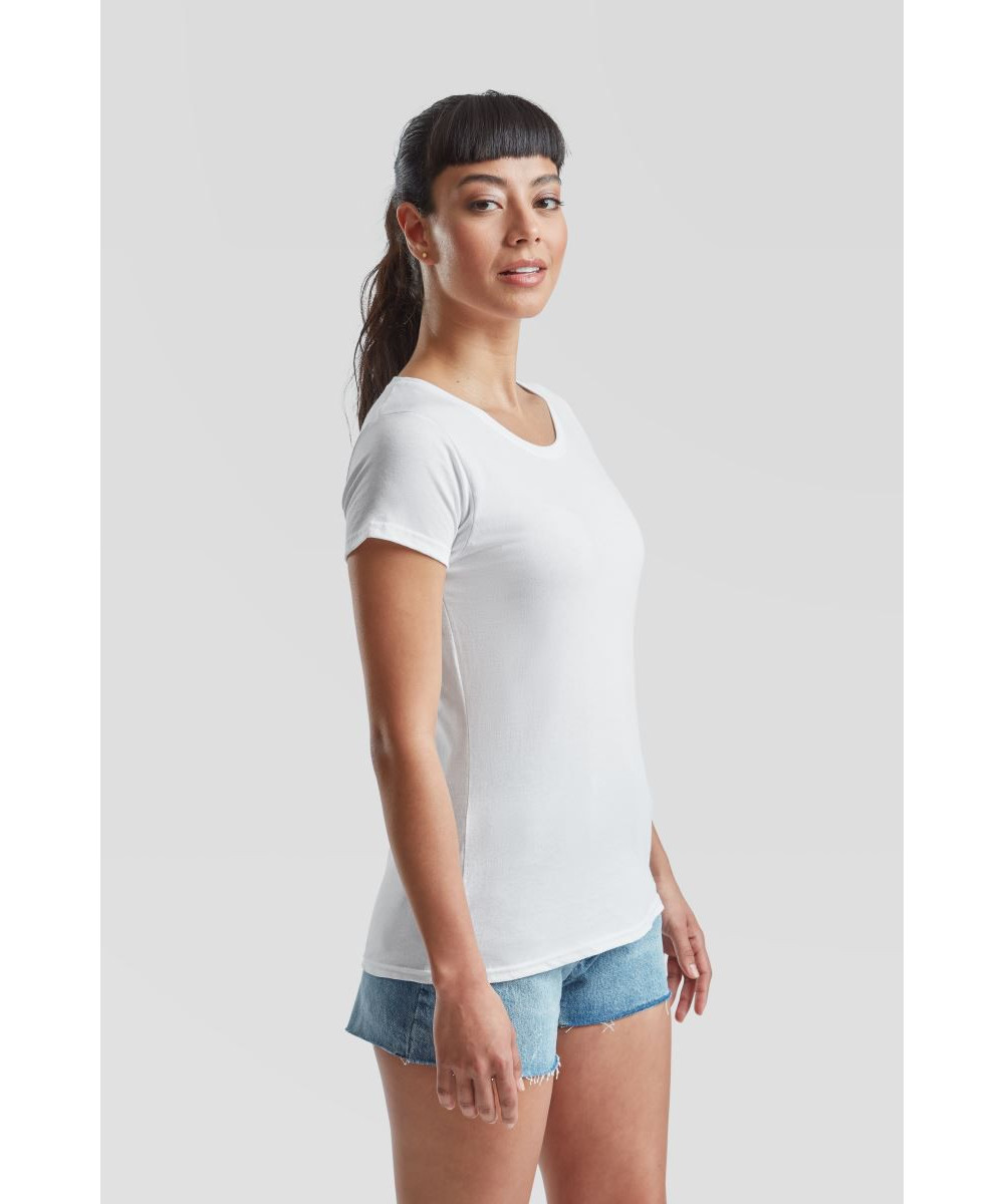 Fruit of the Loom | Lady-Fit Valueweight női póló white XS – Outlet ajánlat