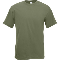 Fruit of the Loom | Super Premium férfi póló classic olive 2XL – Outlet ajánlat