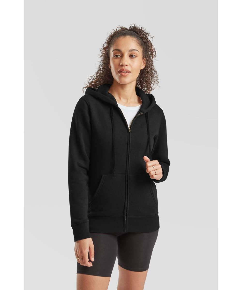 Fruit of the Loom Premium női cipzáras pulóver outlet