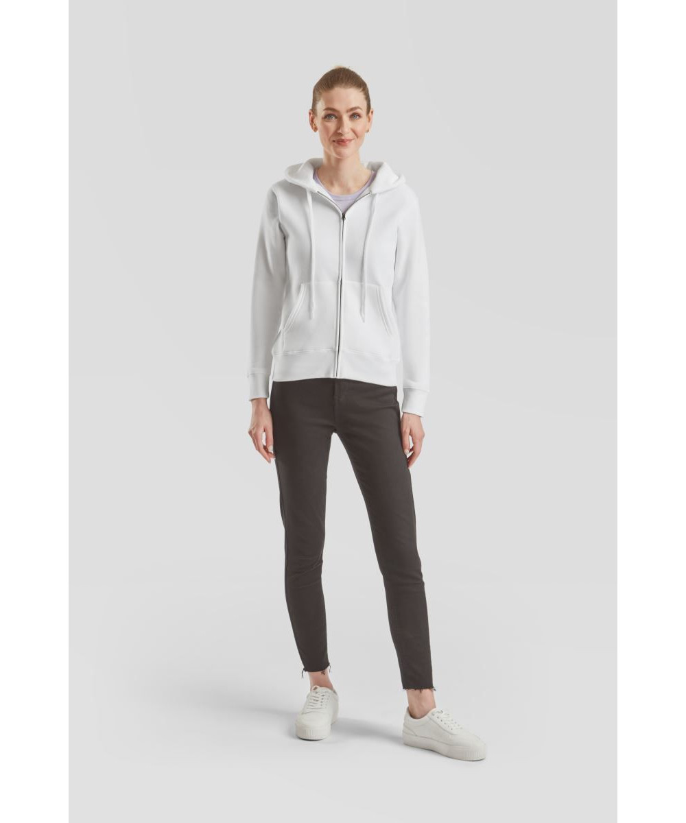 Fruit of the Loom Premium női cipzáras pulóver outlet