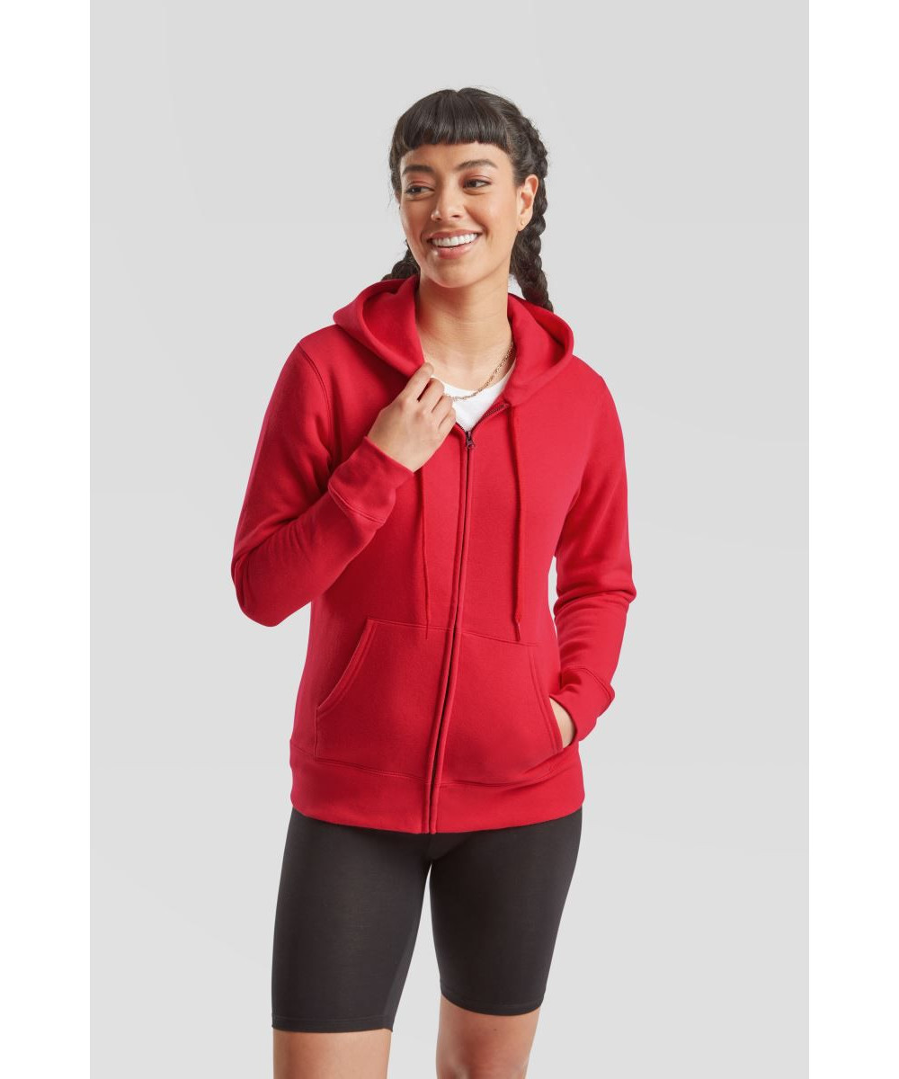 Fruit of the Loom Premium női cipzáras pulóver outlet