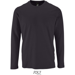 SOL’S | Imperial hosszú ujjú férfi póló mouse grey L – Outlet ajánlat