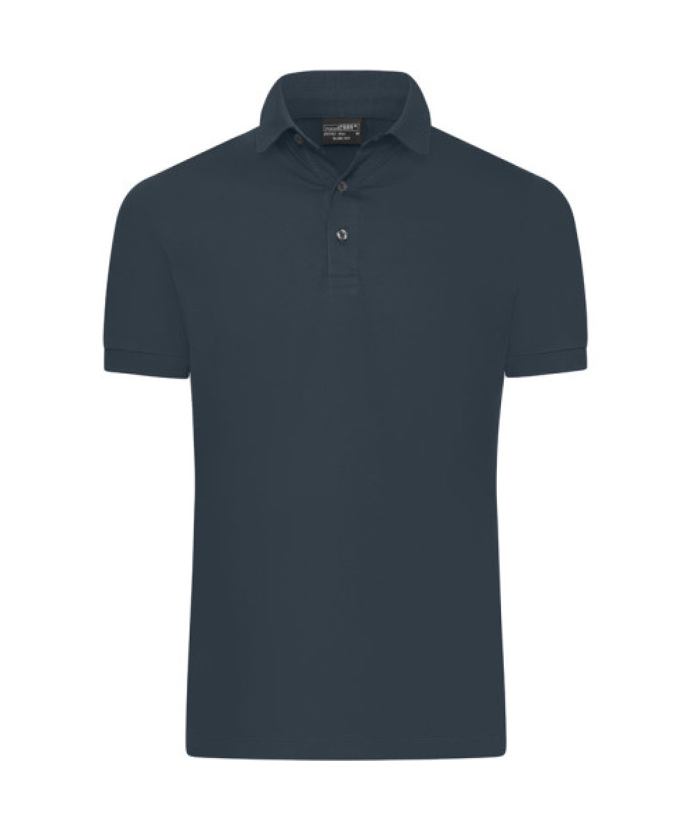 Daiber | JN 1302 férfi slim fit galléros póló graphite XL – Outlet ajánlat