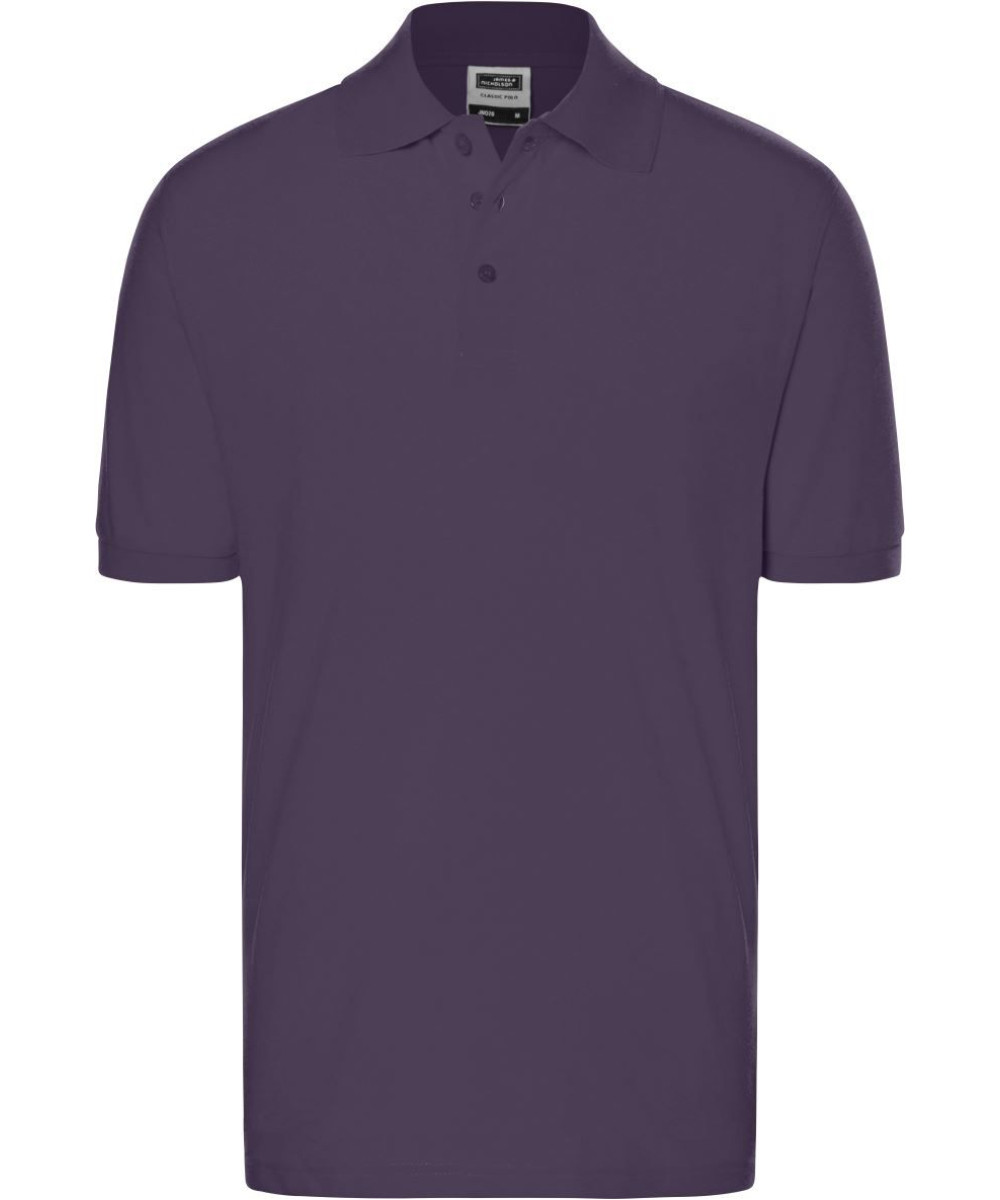 Daiber | JN 70 férfi galléros póló aubergine XL – Outlet ajánlat