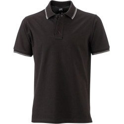 Daiber | JN 986 férfi galléros póló black/white 2XL – Outlet ajánlat