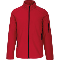 Kariban | K401 Férfi 3-Rétegű Softshell Kabát red 3XL - Outlet Ajánlat