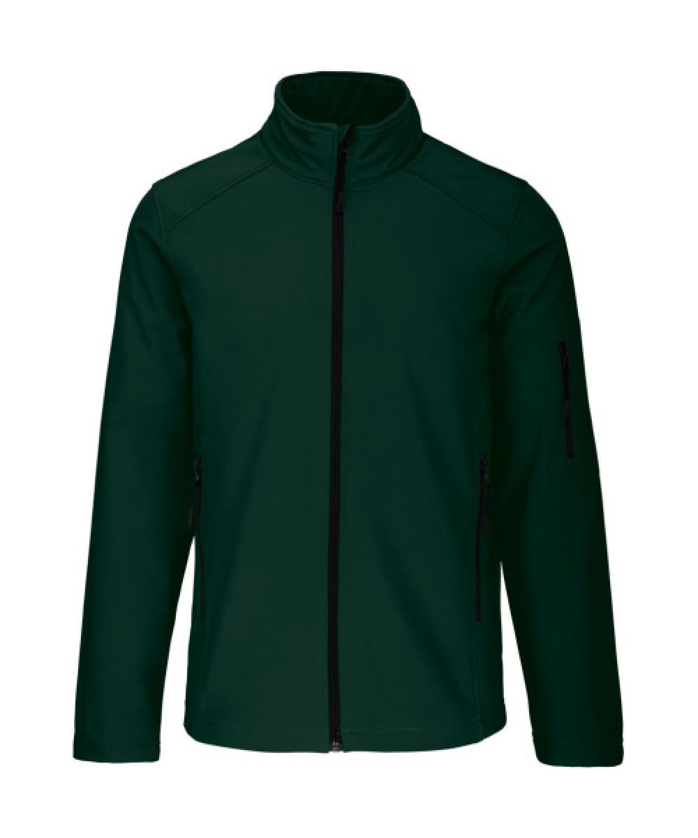 Kariban | K401 Férfi 3-Rétegű Softshell Kabát bottle green XL - Outlet Ajánlat