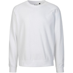 Neutral | O63001 unisex organikus raglán pulóver white XS – Outlet ajánlat