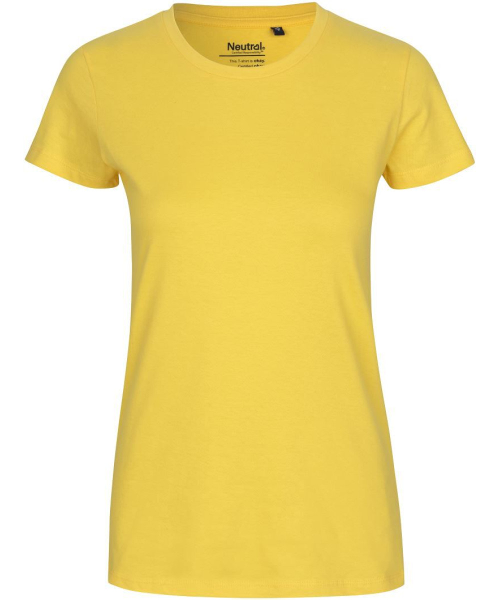 Neutral | O80001 női organikus vastag póló yellow XS – Outlet ajánlat