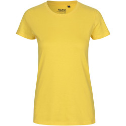 Neutral | O80001 női organikus vastag póló yellow XS – Outlet ajánlat