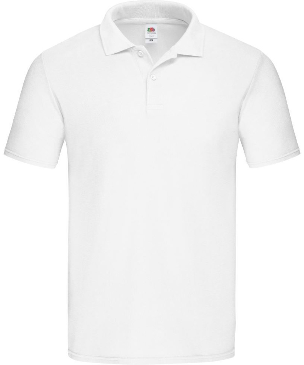 Fruit of the Loom | Original férfi galléros póló white L – Outlet ajánlat