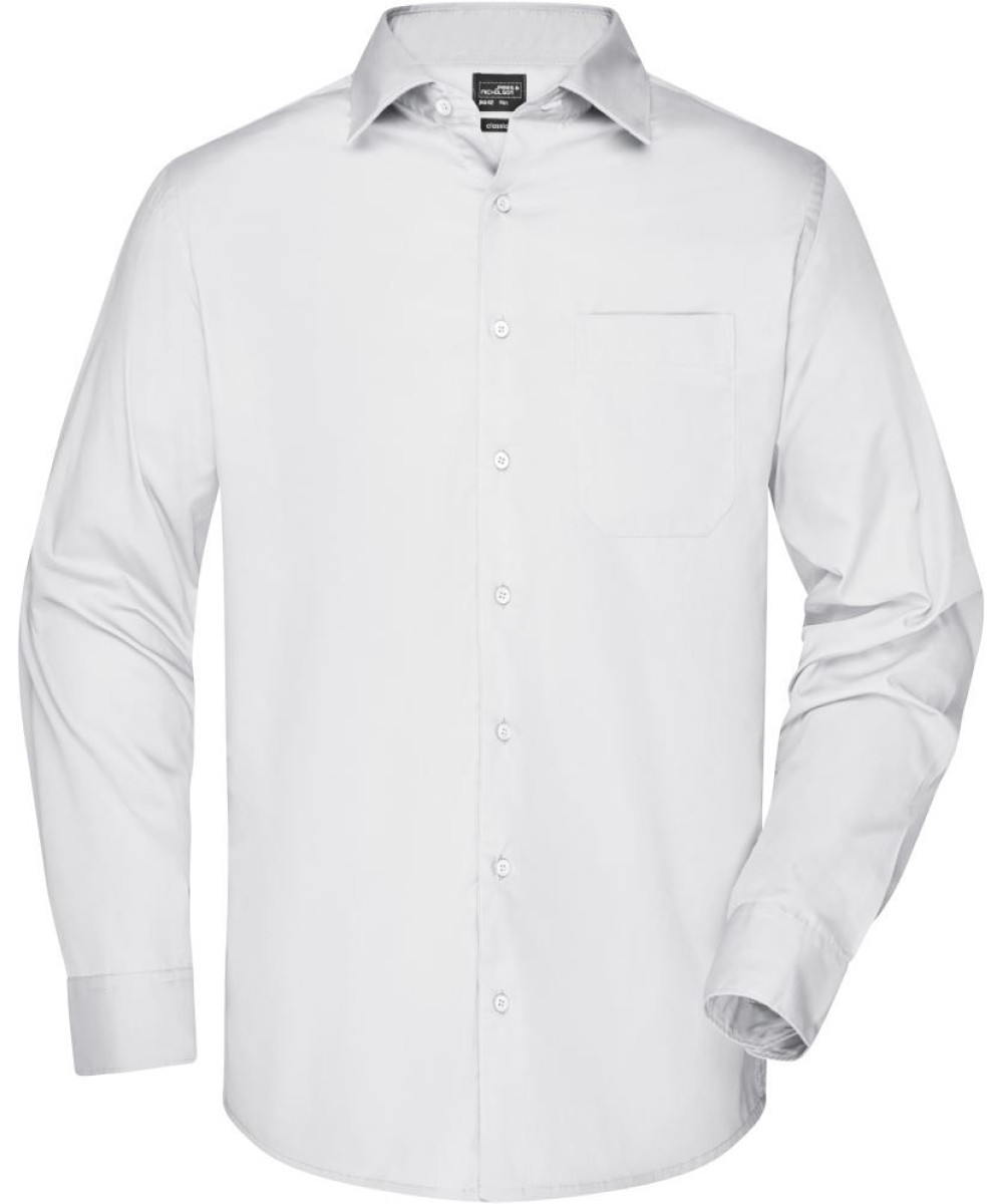 Daiber | JN 642 business hosszú ujjú férfi ing white XL – Outlet ajánlat