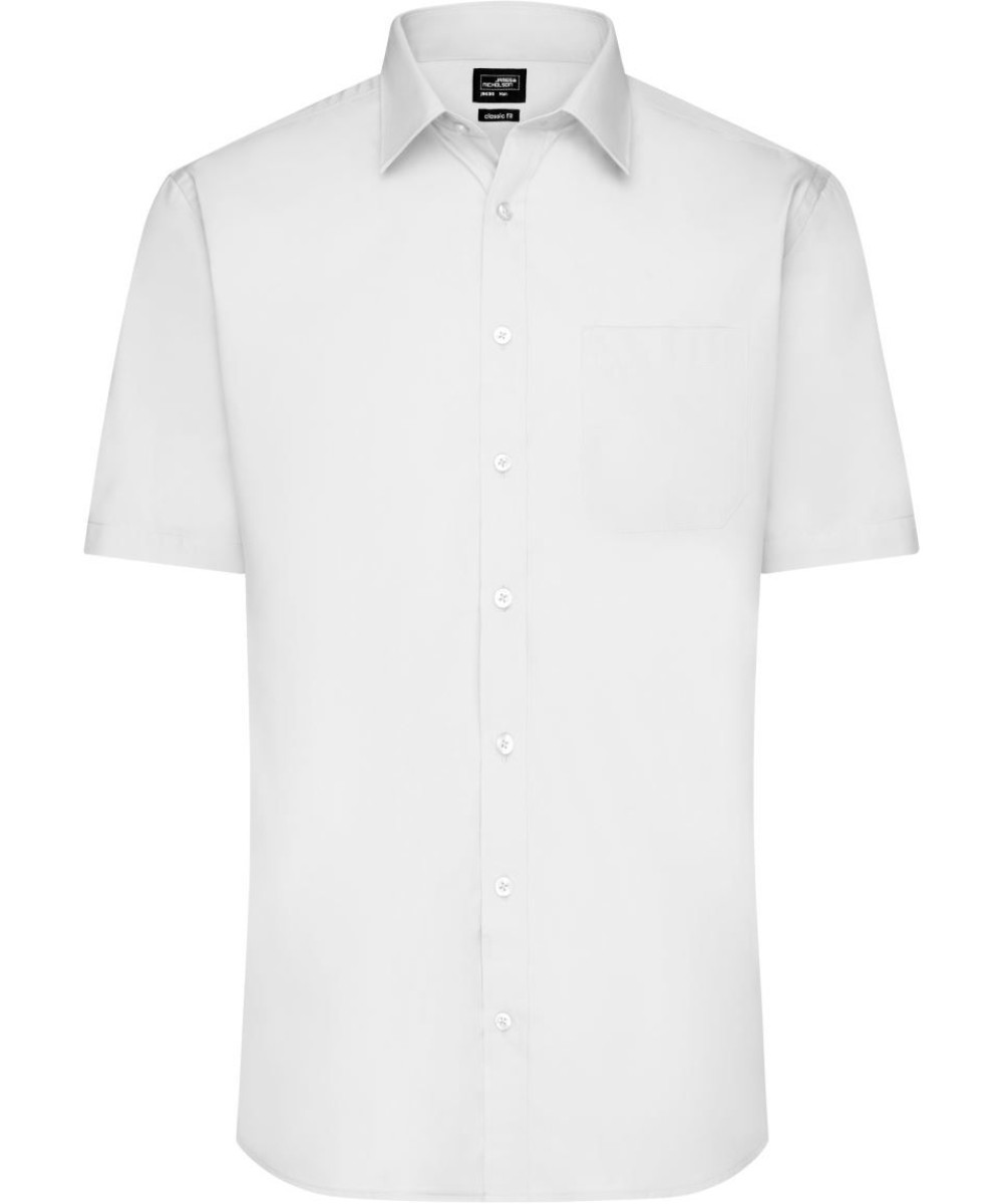 Daiber | JN 680 rövid ujjú férfi ing white 2XL – Outlet ajánlat