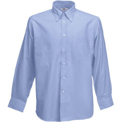 Fruit of the Loom | Oxford hosszú ujjú férfi ing oxford blue 2XL – Outlet ajánlat