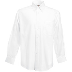 Fruit of the Loom | Oxford hosszú ujjú férfi ing white L – Outlet ajánlat