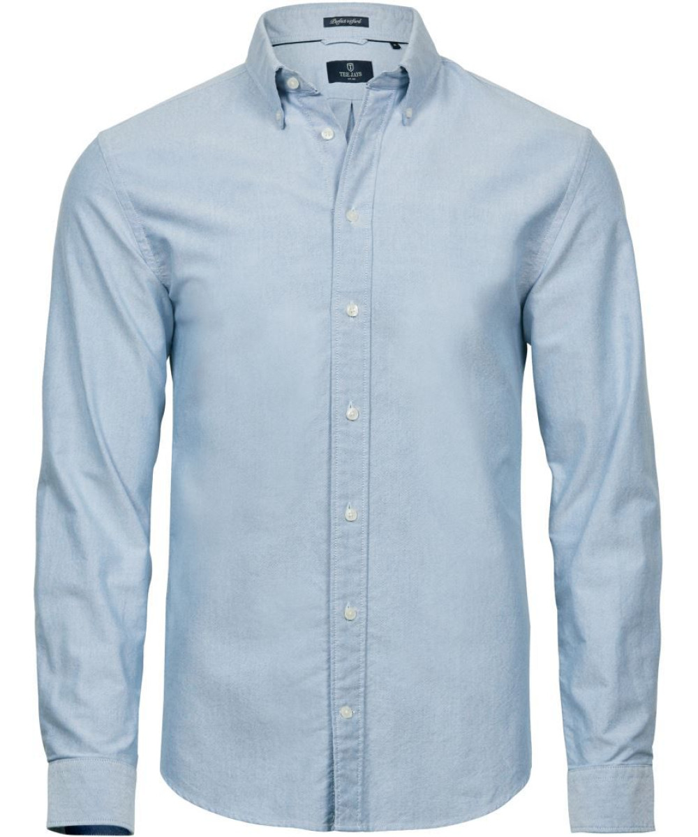 Tee Jays | 4000 Oxford hosszú ujjú férfi ing light blue XL – Outlet ajánlat