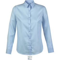 NEOBLU | Blaise hosszú ujjú női ing soft blue 3XL – Outlet ajánlat