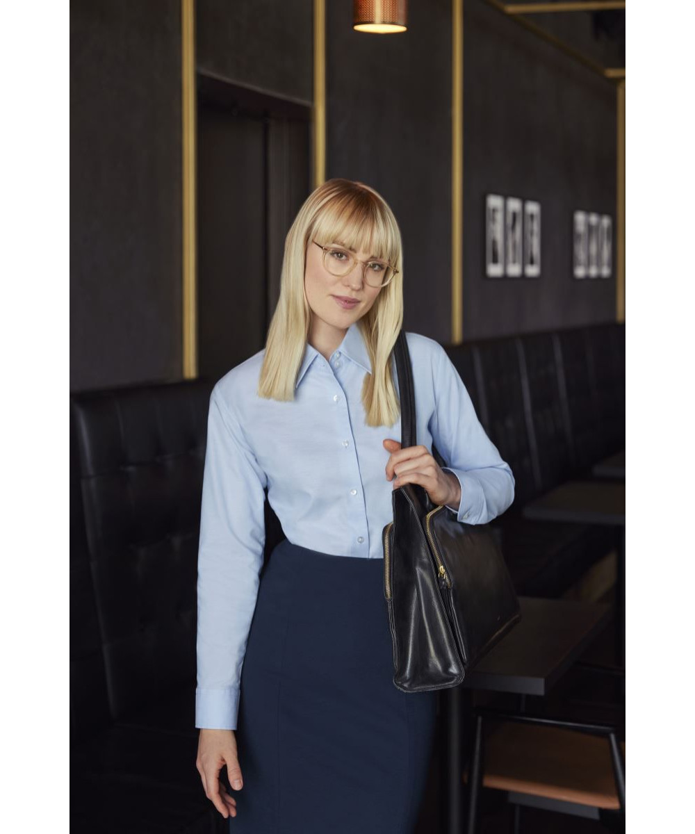 Russell | 932F hosszú ujjú női Oxford ing oxford blue S – Outlet ajánlat