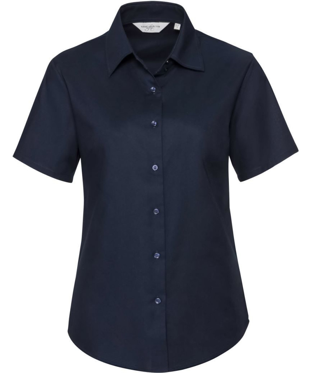 Russell | 933F rövid ujjú női Oxford ing bright navy L – Outlet ajánlat