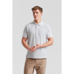 Fruit of the Loom | Premium férfi galléros póló ash M – Outlet ajánlat