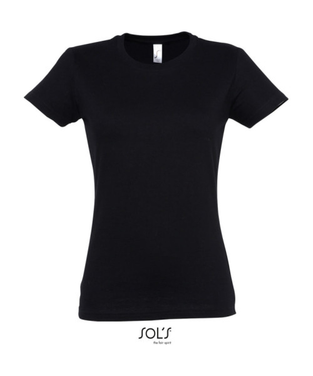 SOL’S | Imperial női póló black S – Outlet ajánlat