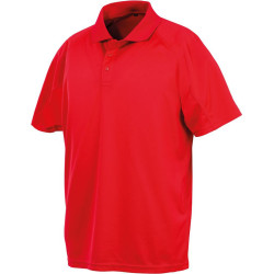 Spiro | S288X sport galléros póló red L – Outlet ajánlat