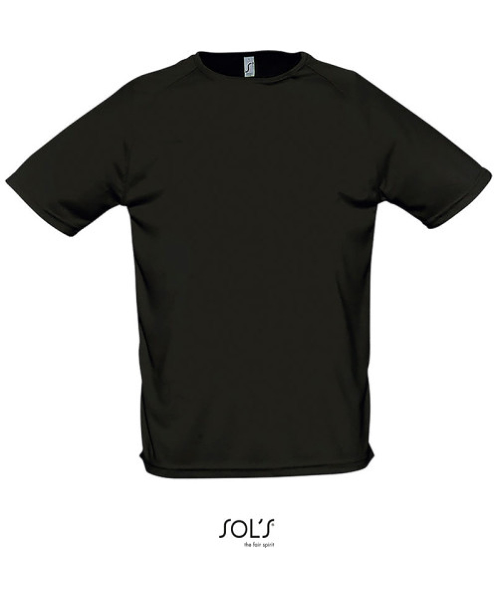 SOL’S | Sporty férfi sport póló black XL – Outlet ajánlat